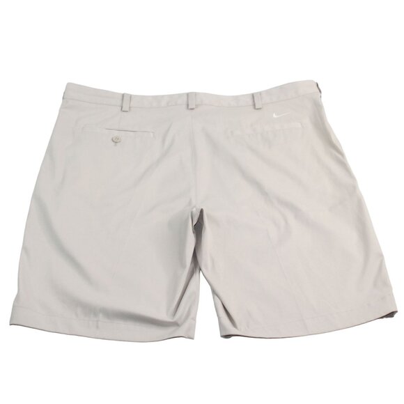 Nike Golf DRI-FIT Shorts Mens Sz 38 Stretch Standard Fit Beige Performance - Picture 2 of 11